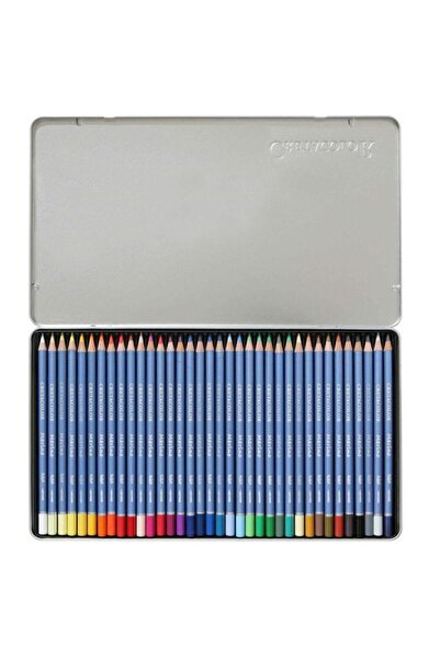 CretaColor قلم طلاء مارينو قابل للماء 36 لون صندوق معدني (240 36)