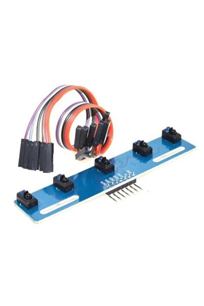 Elektronikport Tcrt5000l 5 Kanal Kızılötesi Sensör Modülü 5'li Çizgi İzleyen ...