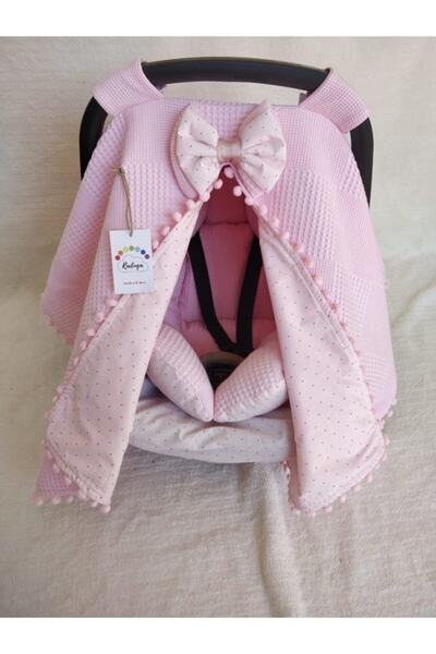 Raduga Collection Puset Örtüsü+puset Minderi+puset Çarşafı 3'lü Set Puantiyel...