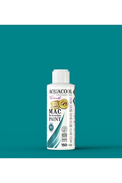Aquacool Trend M.A.C Su Bazlı Akrilik Hobi Boyası 150 ml.