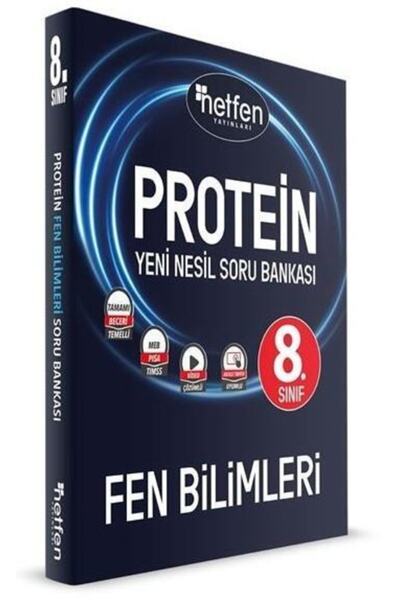 Netfen Yayınları Netfen 8.sınıf Protein Fen Bilimleri Soru Bankası