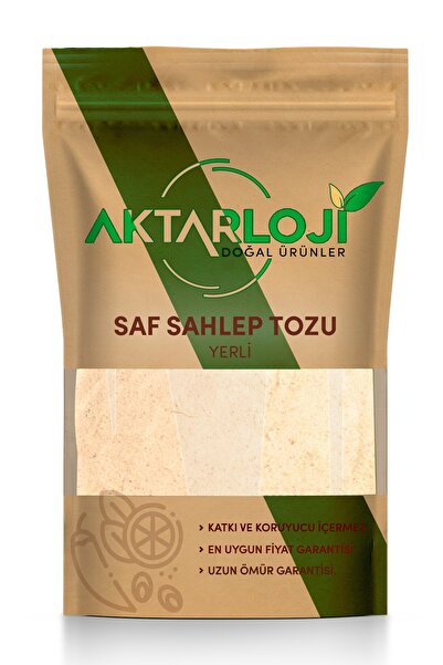 aktarloji 25 Gr Saf Toz Salep / Sahlep Bucak'tan