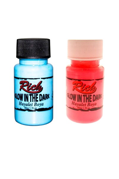 Rich Karanlıkta Parlayan Hayalet Boya Mavi Pembe