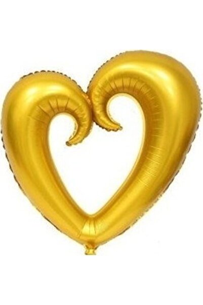 Happyland بالون قلب ذهبي