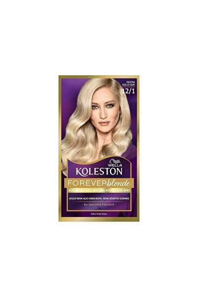 Wella Kit Saç Boyası 12/1 Küllü Sarı