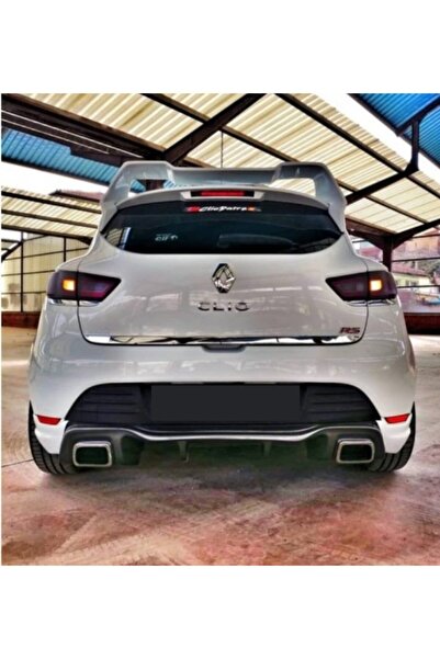 NamTuning Clio 4 Rs Dfizüör Plastik Piano Black Egzoz Ucu