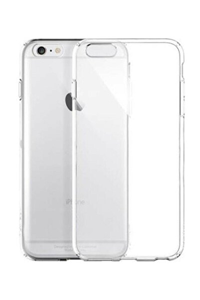 Iphone 6&6s Silikon Kamera Korumalı Kılıf Şeffaf