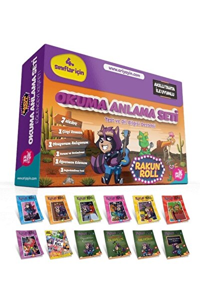 Arı Yayıncılık 4. Sınıf Rakun Roll Okuma Anlama Seti