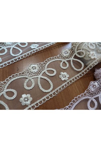 SHERLOCK HOME Guipure Lace Cappuccino 12f0013
