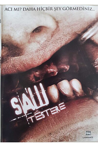 Fida Testere 3 Saw 3 Dvd Türkçe Altyazı