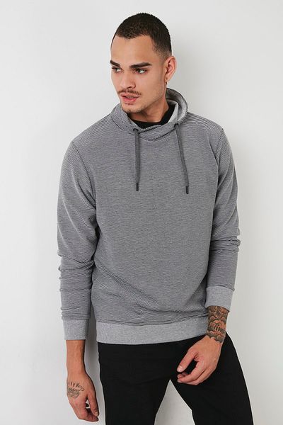 Buratti Βαμβακερό Stand Collar Slim Fit Sweat Ανδρικό Φούτερ 5905032