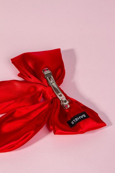 BAHELS Women's Limited Edition Satin Bow Automatic Buckle