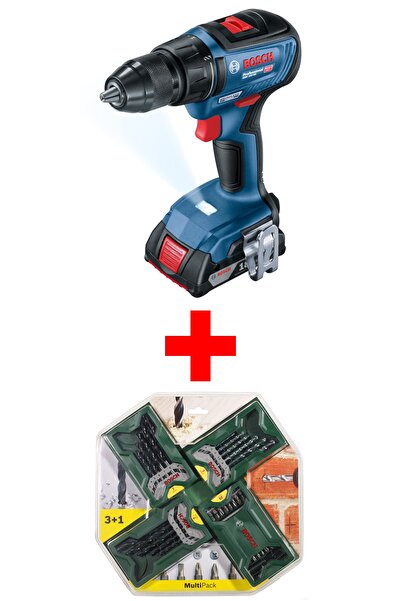 Bosch Gsr 18v-50 Akülü Vidalama Makinesi (l-case Ve X-line 3+1 Vidalama&matka...