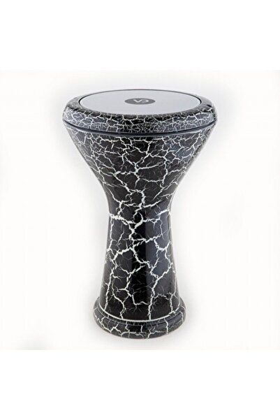 Vatan 3046 Çömlek Darbuka Çatlak Boyalı Siyah