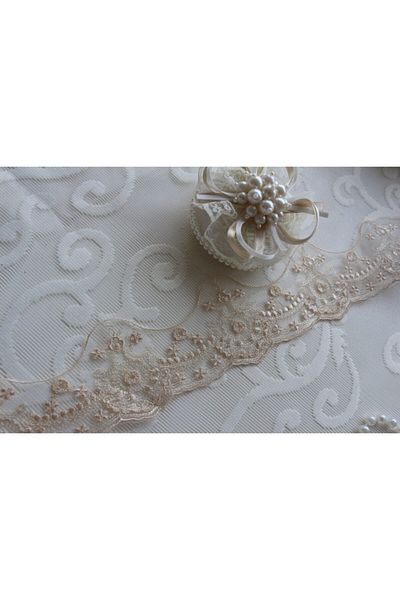 SHERLOCK HOME Guipure Lace Cappuccino-12f0011