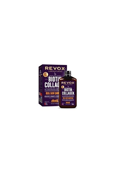 Revox Bıotın & Collagen Ve At Kuyruğu Bitki Özü + E Vitamini Katkılı Özel Saç Bakım Şampuanı 400 Ml
