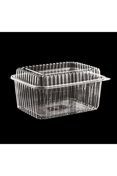Karataş PACK Plastik Sızdırmaz Kurabiye Kap 2000 Gr. 100 Adet.