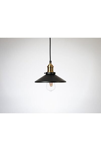 RİOLİGHT Retro Tekli Metal Sarkıt Avize Şapka Çapı: 22cm