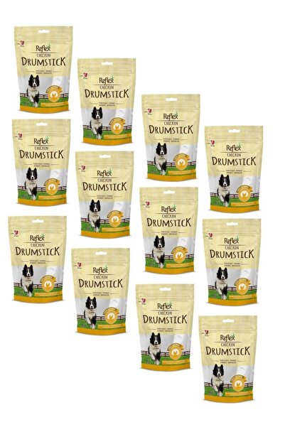 Reflex Kurutulmuş Chicken Drumstick Tavuk Budu Köpek Ödülü 80 Gr (12 Adet)