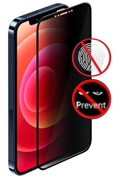 POWELL Iphone 12 Ve 12 Pro Mat Hayalet Gizli Tam Kaplayan Kırılmaz Seramik Gö...