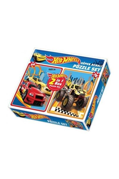 Diytoy مجموعة ألغاز هوت ويلز 2 في 1 صندوق 54