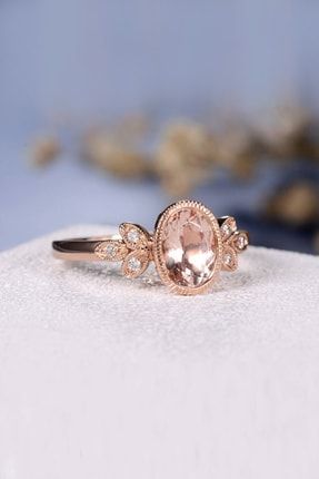 My Diamond Vintage Yuzuk Morganit Ve P rlantal Rose Alt n Fiyat Yorumlar Trendyol