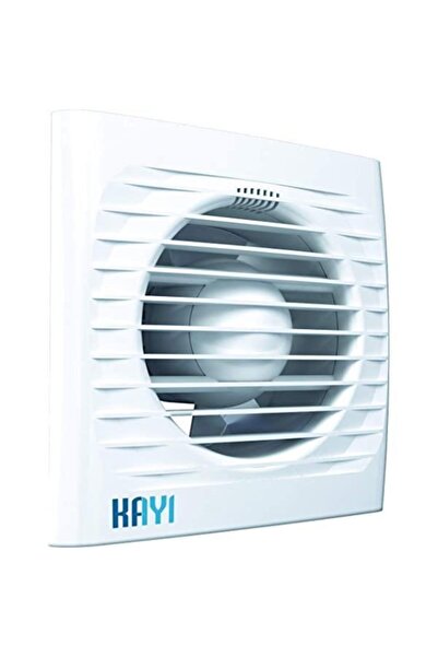 KAYITES Baf100 Havalandırma Fanı 100mm Boru Çapı 97 M3/h Güç 14 W Devir 2800 Yerli Üretim Banyo Wc O