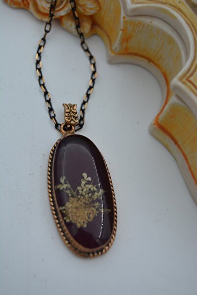 Stoneage Jewellery Real Dry Flower Living Necklace