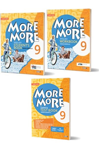 Kurmay ELT More More 9. Sınıf Students Workbook And Santra Test Book