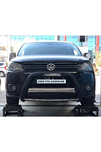 EserOtoAksesuar Volkswagen Caddy 3'lü Set Yan Basamak + Ön Koruma + Arka Koruma Demiri (tüm Modeller İle Uyumludur)