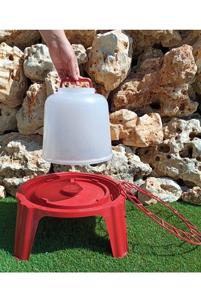 Doğalsan Tarım Standing Drinker 6 Lt 1 Piece Chick Drinker Bird Drinker Winged Animal Drinker Chickpea Quail Chicken