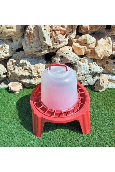 Doğalsan Tarım Standing Drinker 6 Lt 1 Piece Chick Drinker Bird Drinker Winged Animal Drinker Chickpea Quail Chicken