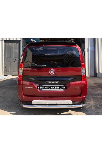 EserOtoAksesuar Fiat Fiorino 3'lü Set Yan Basamak+Ön Koruma+Arka Koruma Demiri (Tüm Modeller İle Uyumludur)
