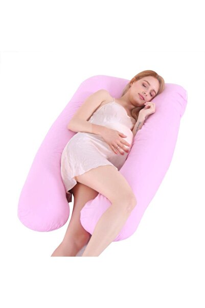 Aymina Home Hamile Yastığı 5 Farklı Bölge Destekli Pembe (astarlı) (çantalı) ...