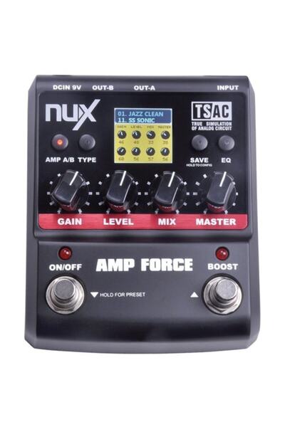 Nux Amp Force Modeling Amp Simulator Amp Simulator
