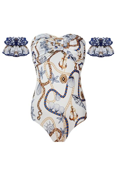 Nur Karaata Marigold Tropezienne Swimsuit