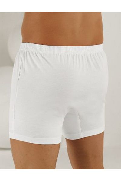 Şahinler Men's Buttoned Combed Cotton Boxer 3 Pack E10