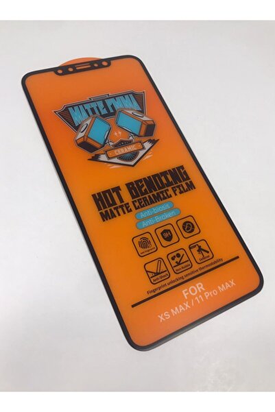 Miscase Apple Iphone 11 Promax / Xs Max Pmma Tam Kaplayan Mat Seramik Nano Es...