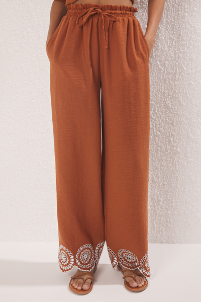 Trendyol Collection Tile Embroidery Detailed Shirt Twoss25Go00110