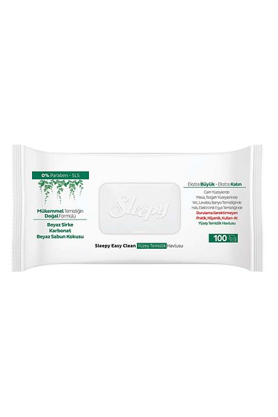 Sleepy Easy Clean Surface Cleaning Towel 100 Pieces