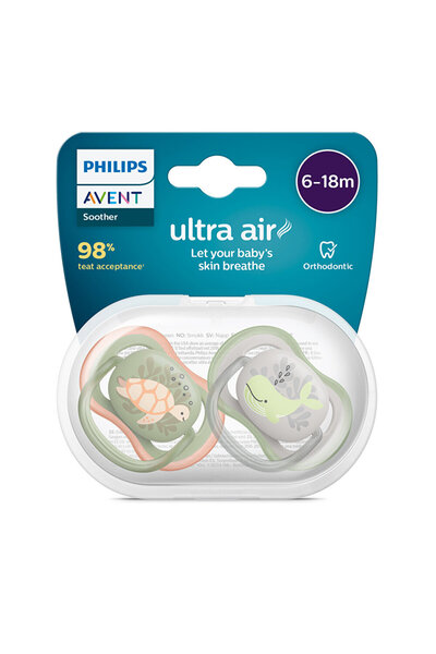 Genel Markalar Ultra Air Emzik 6-18 Ay, 2'li Paket, Erkek (5 ADET)