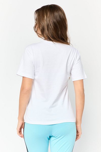 adidas Women Sportswear Fit Short Sleeve Outdoor Top, White