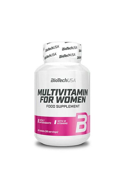 BiotechUSA Biotech Usa Multivitamin for Women - 60 Tablets (Special for Women)