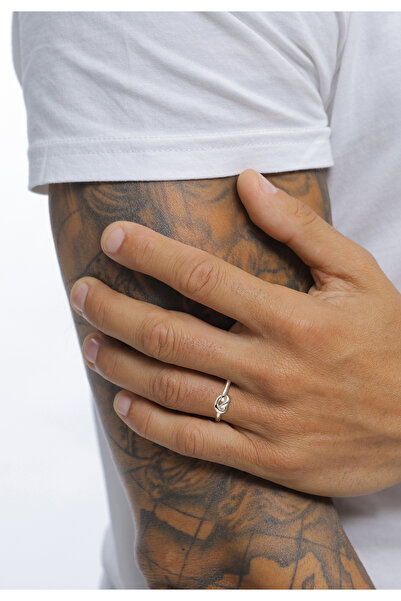 KUZZOI Ring Ring Men Knot 925 Sterling Silver