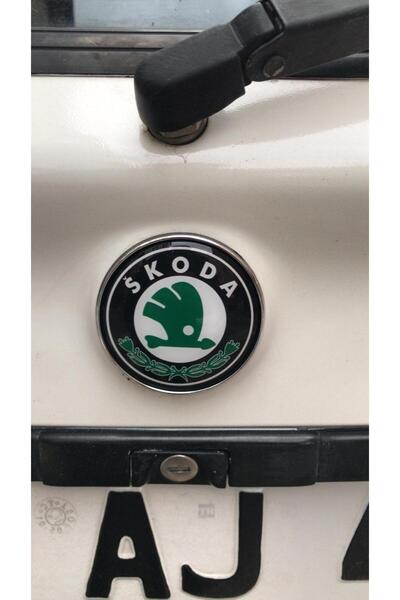restinal Skoda Felicia Bagaj Arması , Felicia Bagaj Logosu 75mm , SKODA Felic...