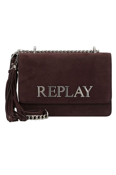 Replay Shoulder Bag Leather 25.5 Cm