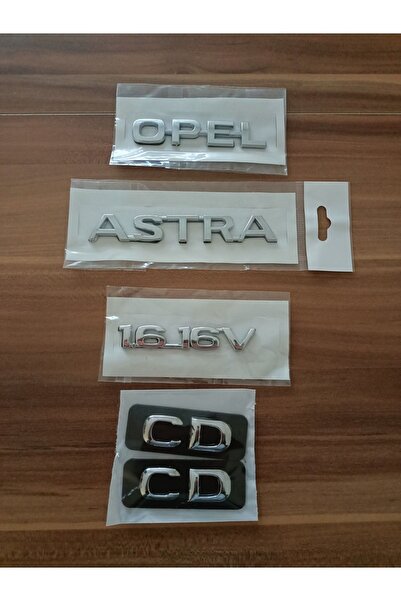 restinal مجموعة حروف "أوبل أسترا 1.6_16v Cd" مكونة من 4 قطع