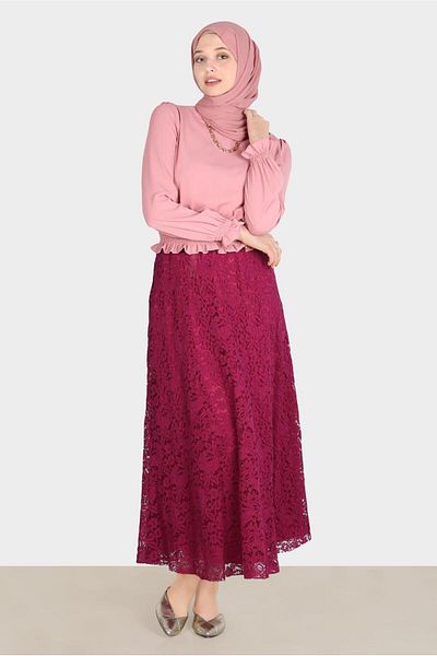 Alvina تنورة دانتيل 60267-1