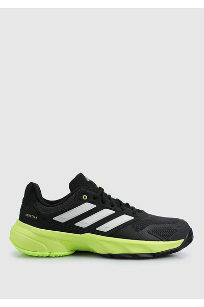 adidas Pantofi de tenis negri Courtjam Control 3 pentru bărbați (IH3093)