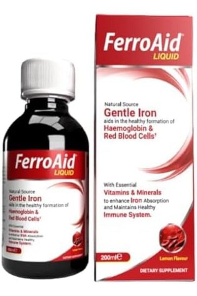 VITAL HEALTHCARE Ferroaid Liquid | Gentle Source of Iron Aids | For Healthy Formation Of Hemoglobin